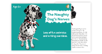 21. ‘The Naughty Dog’s Nerves’ A Fun Writing And Drawing Activity (6 years +)