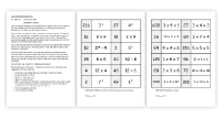 Multiplication and Division Loop Cards