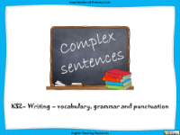 Complex Sentences - PowerPoint