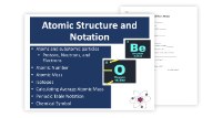 Atomic Structure and Notation