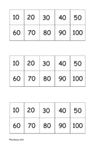 Multiples of 10, 100 and 1000