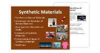 Synthetic Materials