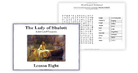 The Lady of Shalott - Lesson 8 - Demonstrating Understanding