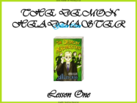 The Demon Headmaster - Lesson 1 - PowerPoint