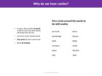 Word sorts - Castles