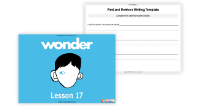 Wonder Lesson 17: September