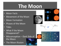 The Moon - Student Presentation