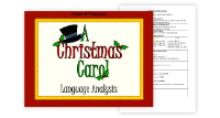 A Christmas Carol - Lesson 3 - Language Analysis