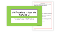 2. Ordering fractions