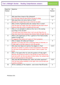 6. Reading Comprehension answers