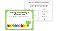 Taking Away Using a Number Line