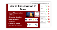 Law of Conservation of Mass