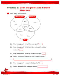 Work Book, Venn diagrams and Carroll  diagrams