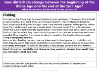 Early Britons and fishing - Info sheet