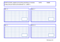 Multiplication and Division Set A