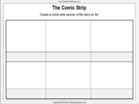 The Highwayman - Lesson 6 - Comic Strip Worksheet