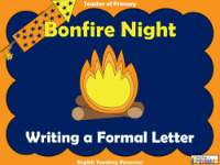 Writing a Formal Letter Powerpoint