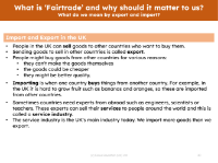 Import and Export in the UK - Info sheet