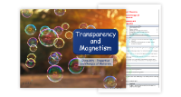 Transparency and Magnetism