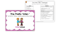 The Prefix 'inter-'