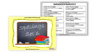 Spellings - Set 6