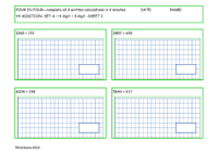  Addition Set A - 4d + 3d