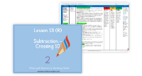 13. Subtraction crossing 10