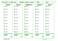 6 Times Table