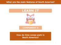 How do time zones work in South America? - Presentation