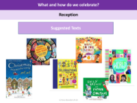 Suggested texts - Celebrations - EYFS