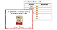 13. The Curious Incident of the Dog in the Night-time - Lesson 13