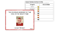 The Curious Incident of the Dog in the Night time - Lesson 13