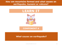 What causes an earthquake? - Presentation