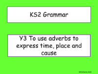 Adverbs Presentation