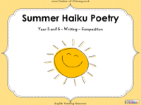 Summer Haiku Poetry - PowerPoint