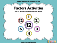 Factors Activities - PowerPoint