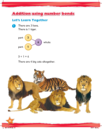 Learn together, Addition using number bonds (2)