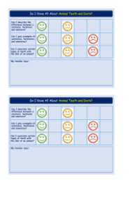 Animal Diets - Self Assessment