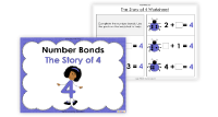 Number Bonds - The Story of 4