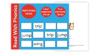 11. Play Initial & Final Consonant Blends Matching Pairs (3 years +)