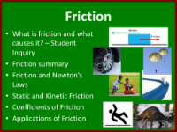 Friction - Student Presentation