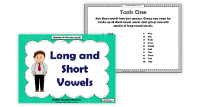 Long and Short Vowels