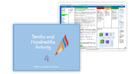1. Activity: Tenths and Hundredths Activity