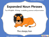 Expanded Noun Phrases - PowerPoint