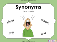 Synonyms - PowerPoint