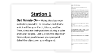 Eclipse - Solar and Lunar - 7 Engaging Lab Stations