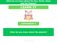 What do you know about the planets? - Presentation