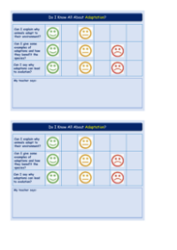 Self Assessment