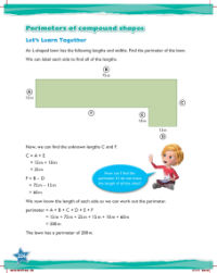 Learn together, Perimeters of compound shapes