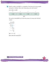 Learn together, Division word problems (2)